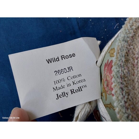 Moda Wild Rose jelly roll by Blackbird Designs cotton floral prints 40 fabrics - Picture 3 of 10